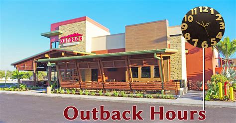 1721 Highway 17 North. . Outback hours